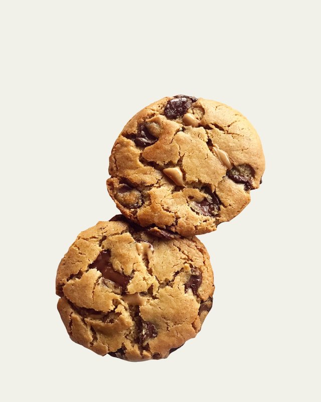 Vegan Peanut Butter Chocolate Chip Cookies